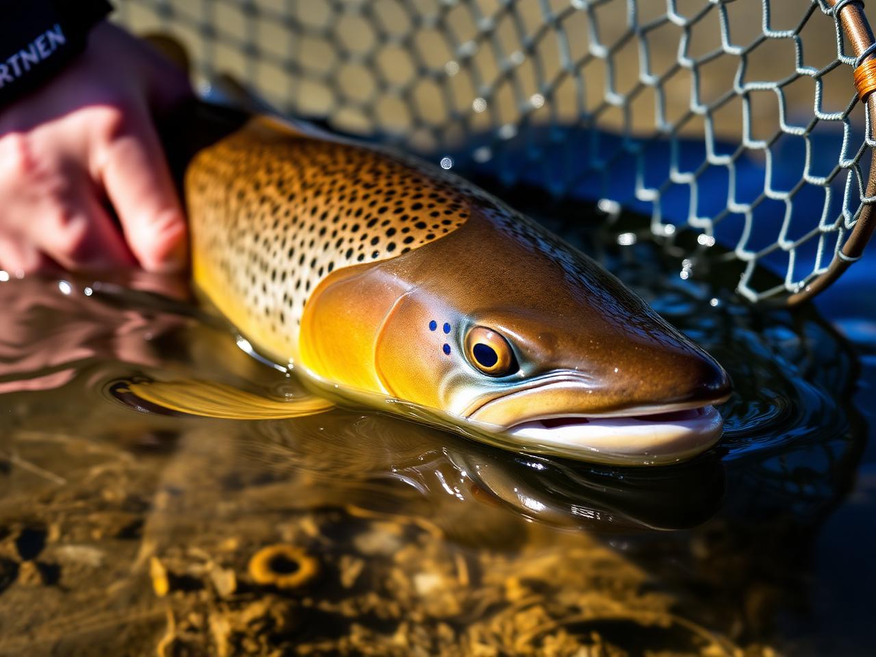 Öring 1,8 kg fångad i Klarälven